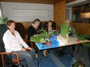 Blomskottsauktion på Söröje